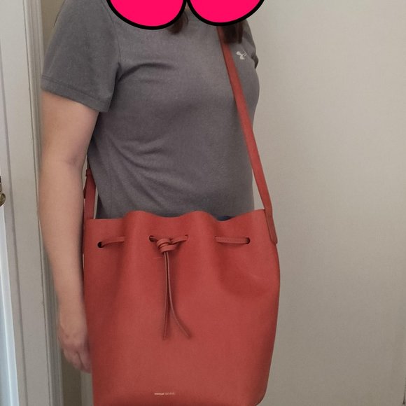 Mansur Gabriel large bucket bag EUC - Picture 5 of 5